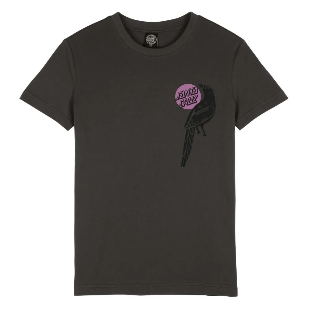Santa Cruz Womens T-Shirt Raven - Charcoal