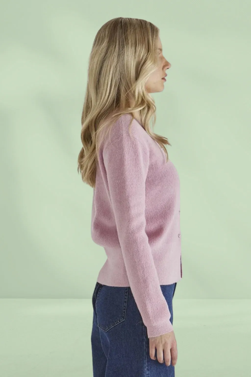 Sass Jagger Cardi Pink