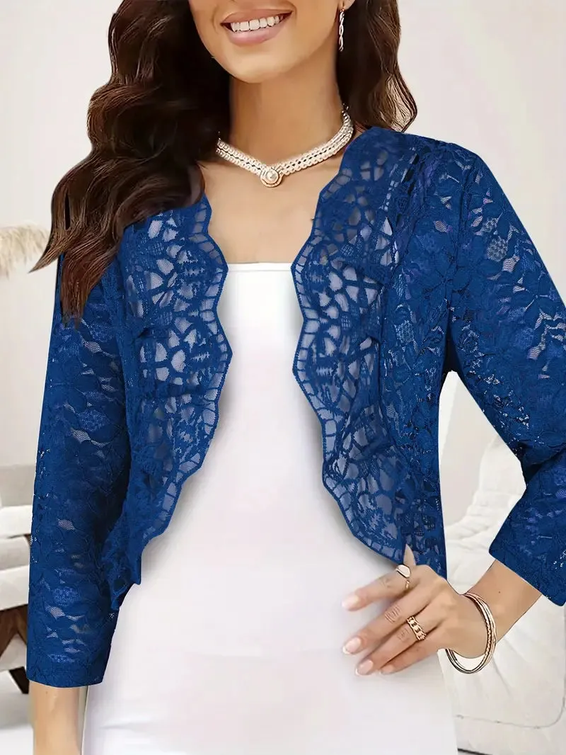 Serafina – Elegant Women’s Lace Cardigan
