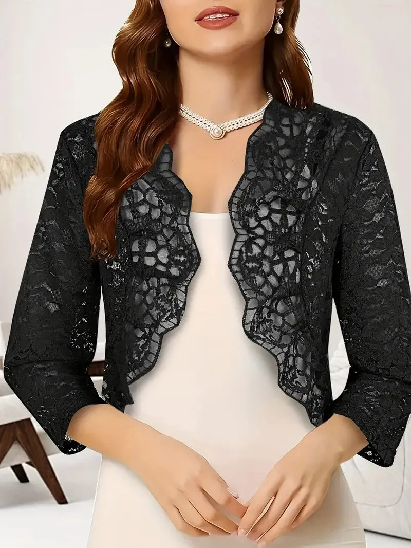 Serafina – Elegant Women’s Lace Cardigan