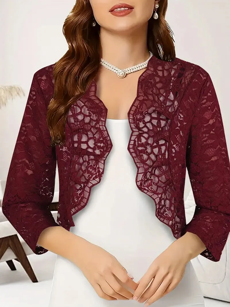 Serafina – Elegant Women’s Lace Cardigan