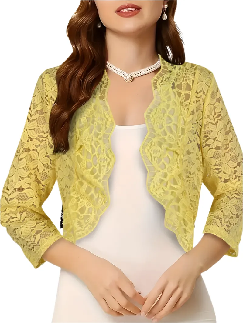 Serafina – Elegant Women’s Lace Cardigan