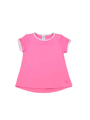 Set Athletics: Bridget Basic T - Power Pink, Petal Purple