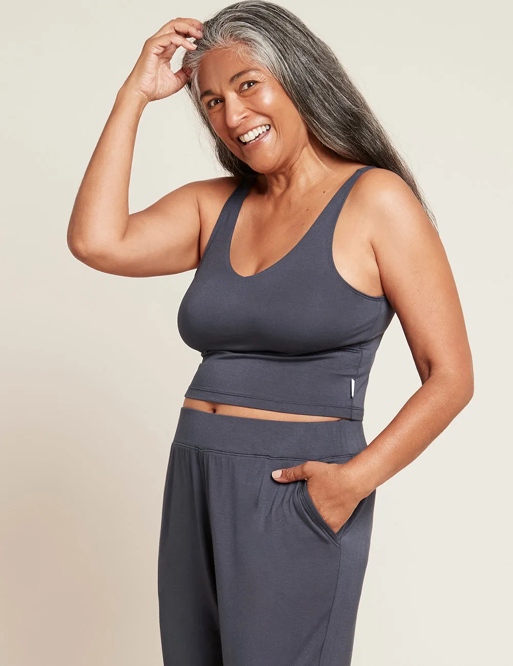 Shelf Bra Crop Top