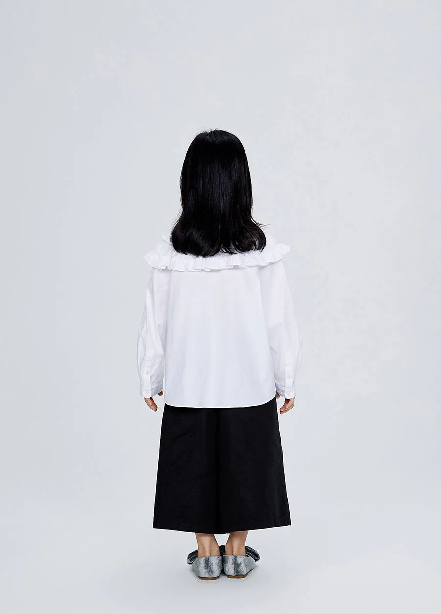Shirt / jnby by JNBY Twill Loose Fitting Long-sleeved Shirt