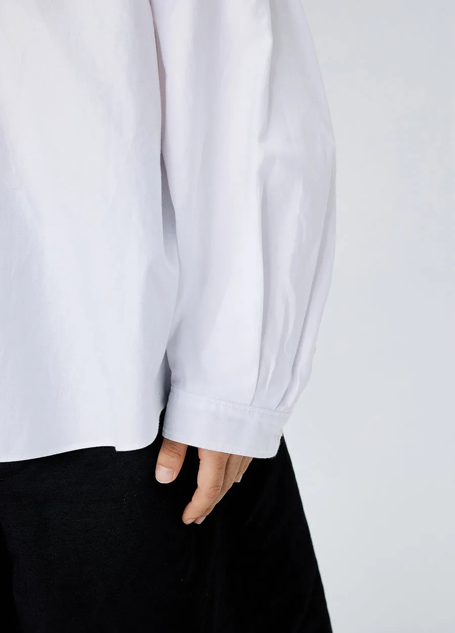 Shirt / jnby by JNBY Twill Loose Fitting Long-sleeved Shirt
