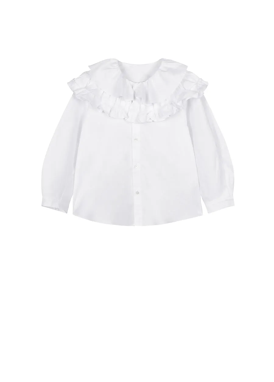 Shirt / jnby by JNBY Twill Loose Fitting Long-sleeved Shirt