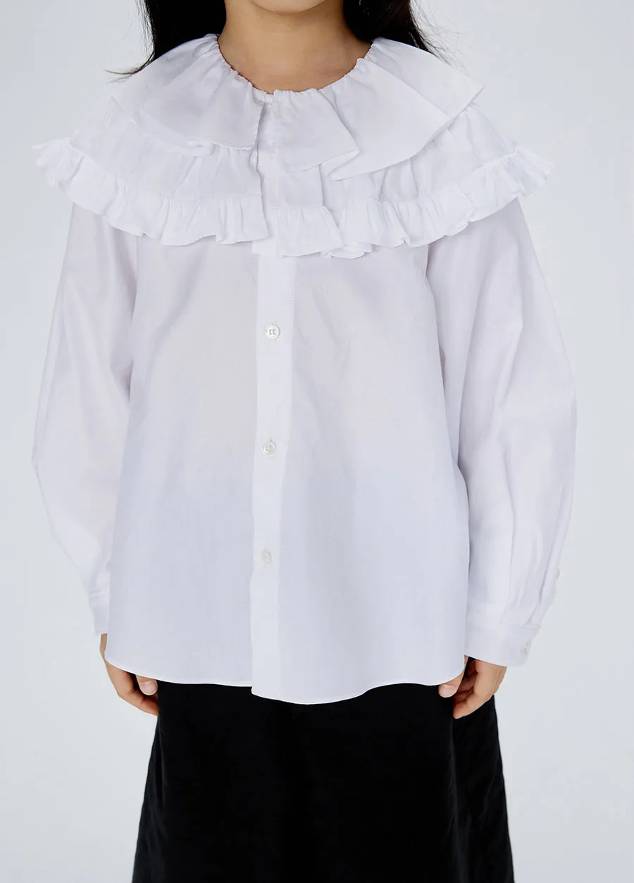Shirt / jnby by JNBY Twill Loose Fitting Long-sleeved Shirt