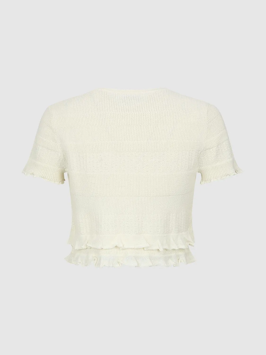 Short Sleeve Knitted Cardigans