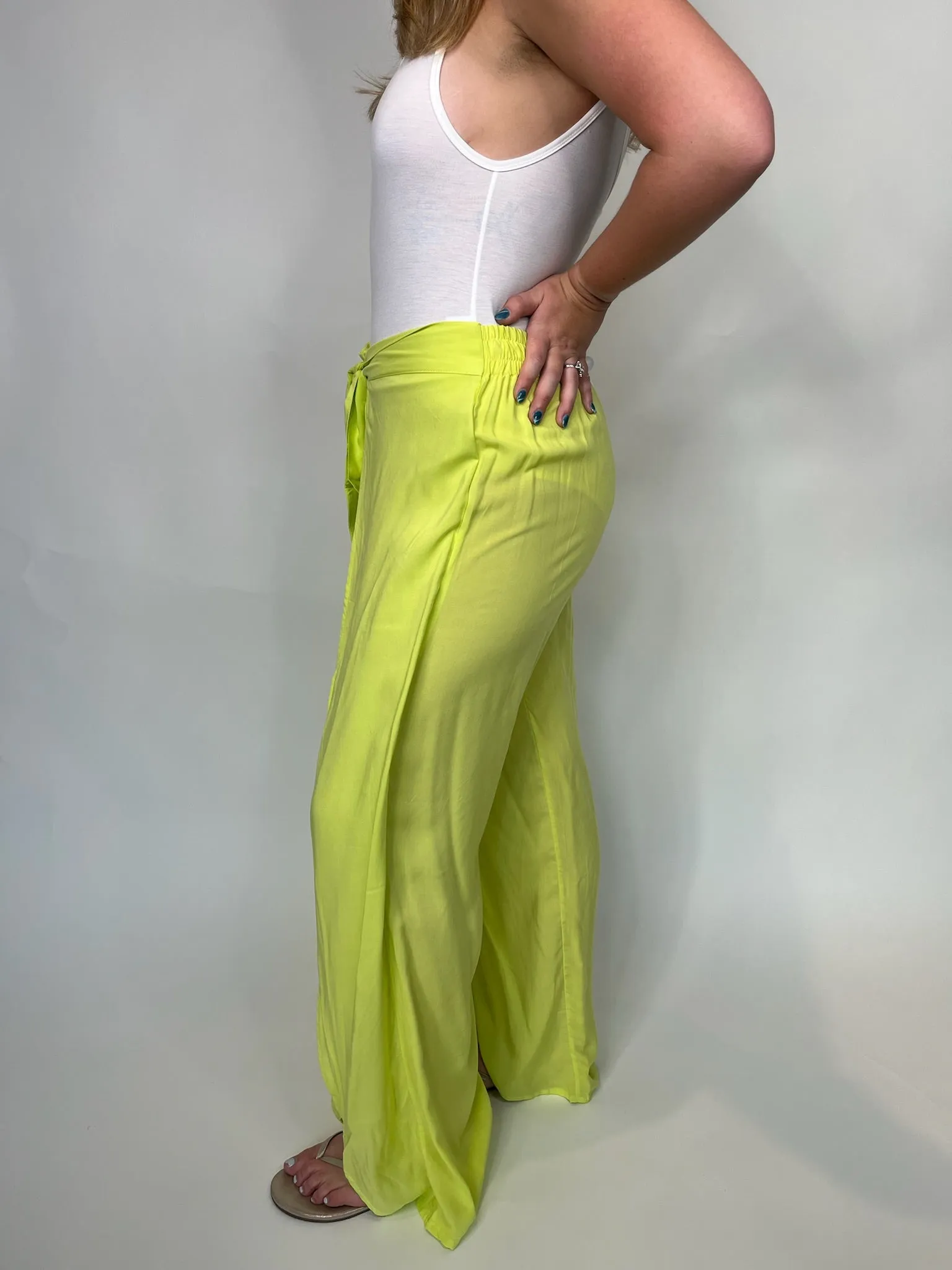 Skemo Solids Bali Pants Lime