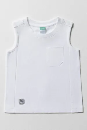 Sleeveless T-Shirt White