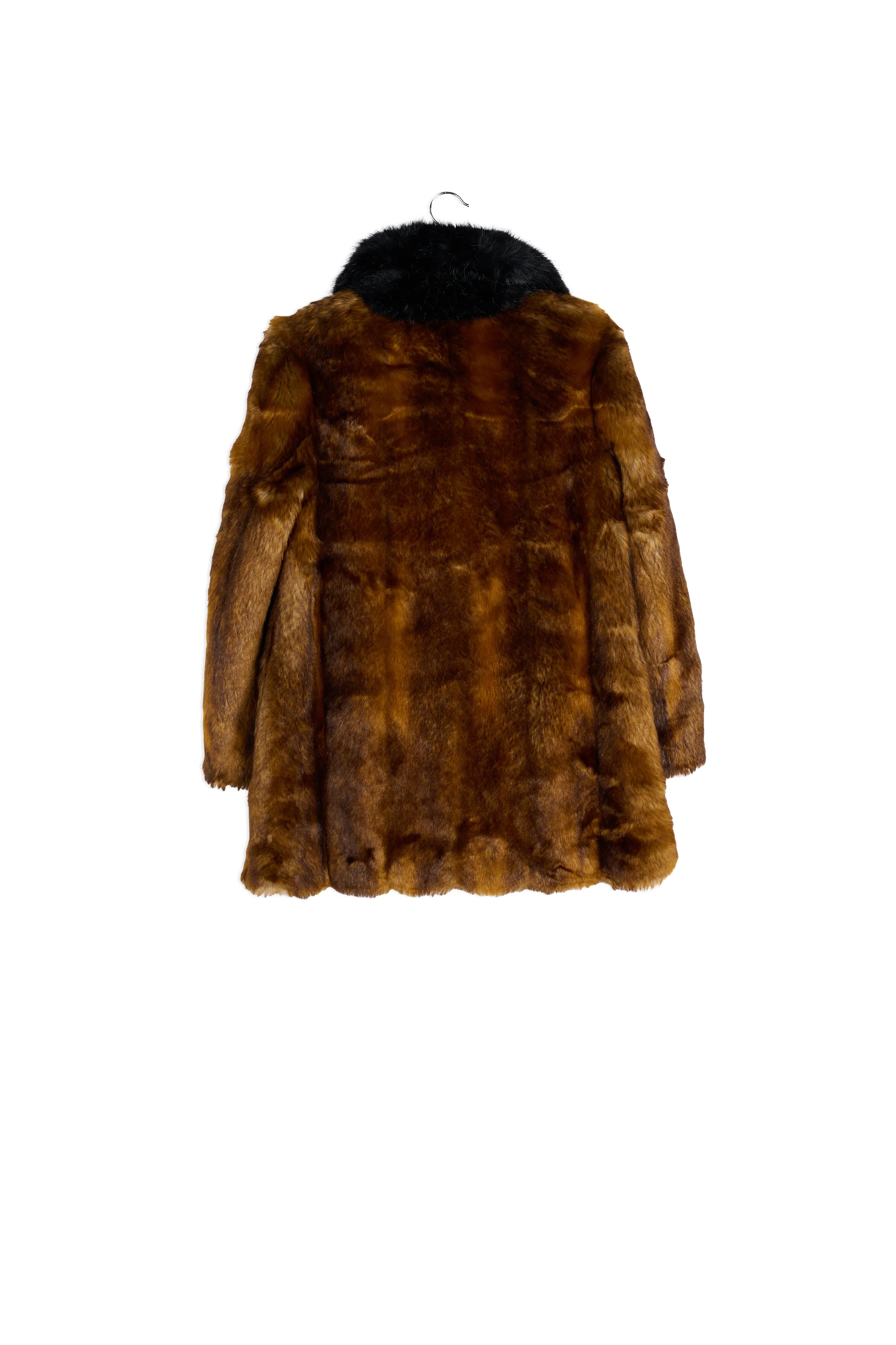 Soft houndstooth coat
