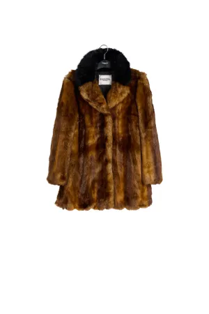 Soft houndstooth coat