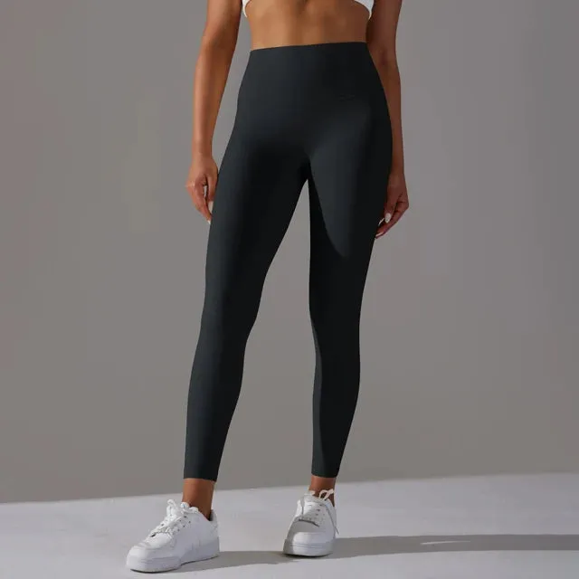 Soft Stretchy Yoga Pants for Women - High Waist Fitness Tights