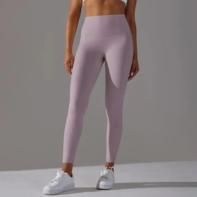 Soft Stretchy Yoga Pants for Women - High Waist Fitness Tights