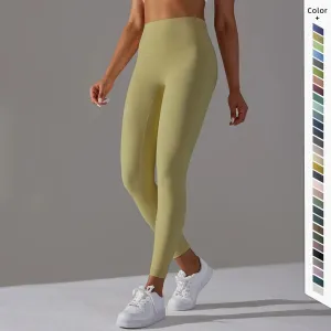 Soft Stretchy Yoga Pants for Women - High Waist Fitness Tights