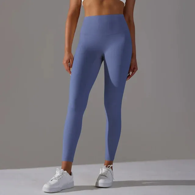 Soft Stretchy Yoga Pants for Women - High Waist Fitness Tights