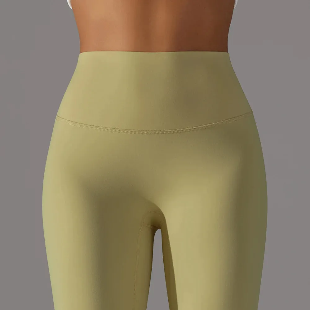 Soft Stretchy Yoga Pants for Women - High Waist Fitness Tights