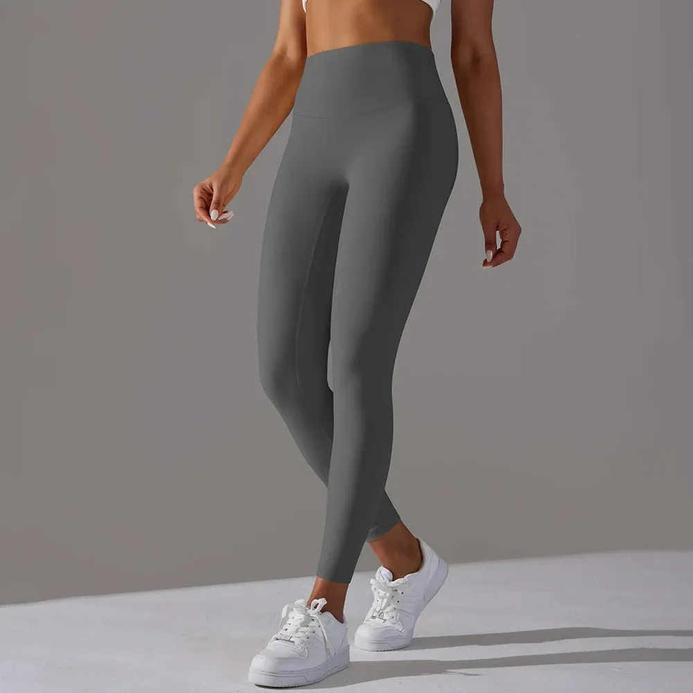 Soft Stretchy Yoga Pants for Women - High Waist Fitness Tights