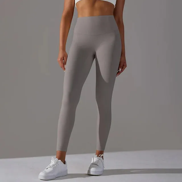 Soft Stretchy Yoga Pants for Women - High Waist Fitness Tights