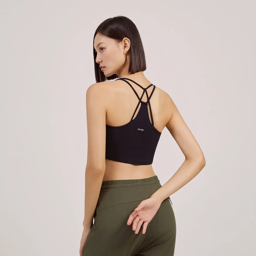 Softension Cross Back Longline Bra