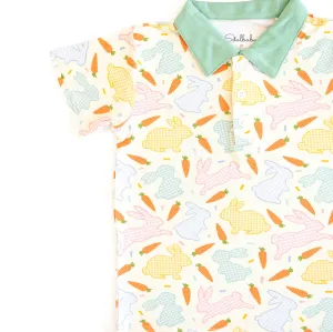 Soulbaby Easter Hoppy Bunnies Daywear Polo Shirt