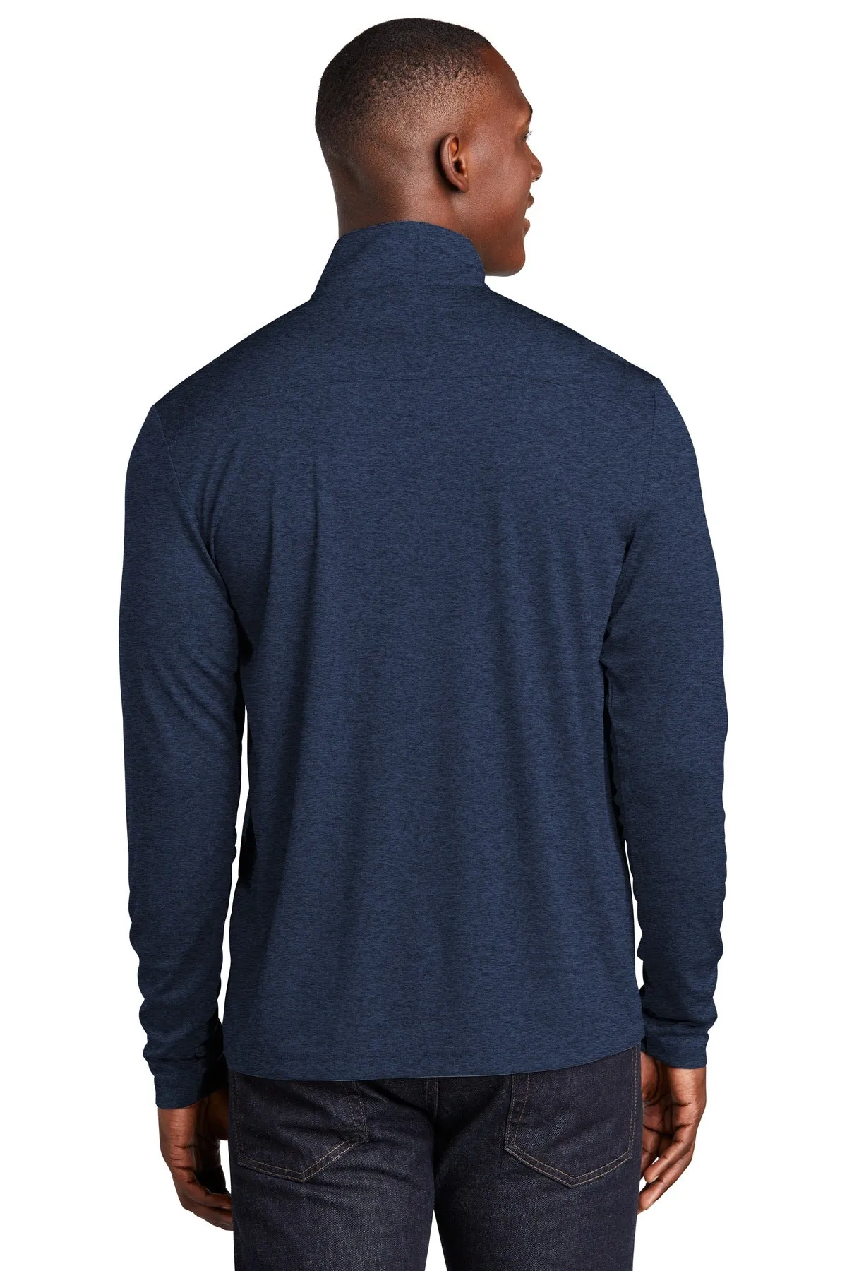 Sport-Tek  Endeavor 1/2-Zip Pullover. ST469 Dark Royal Heather