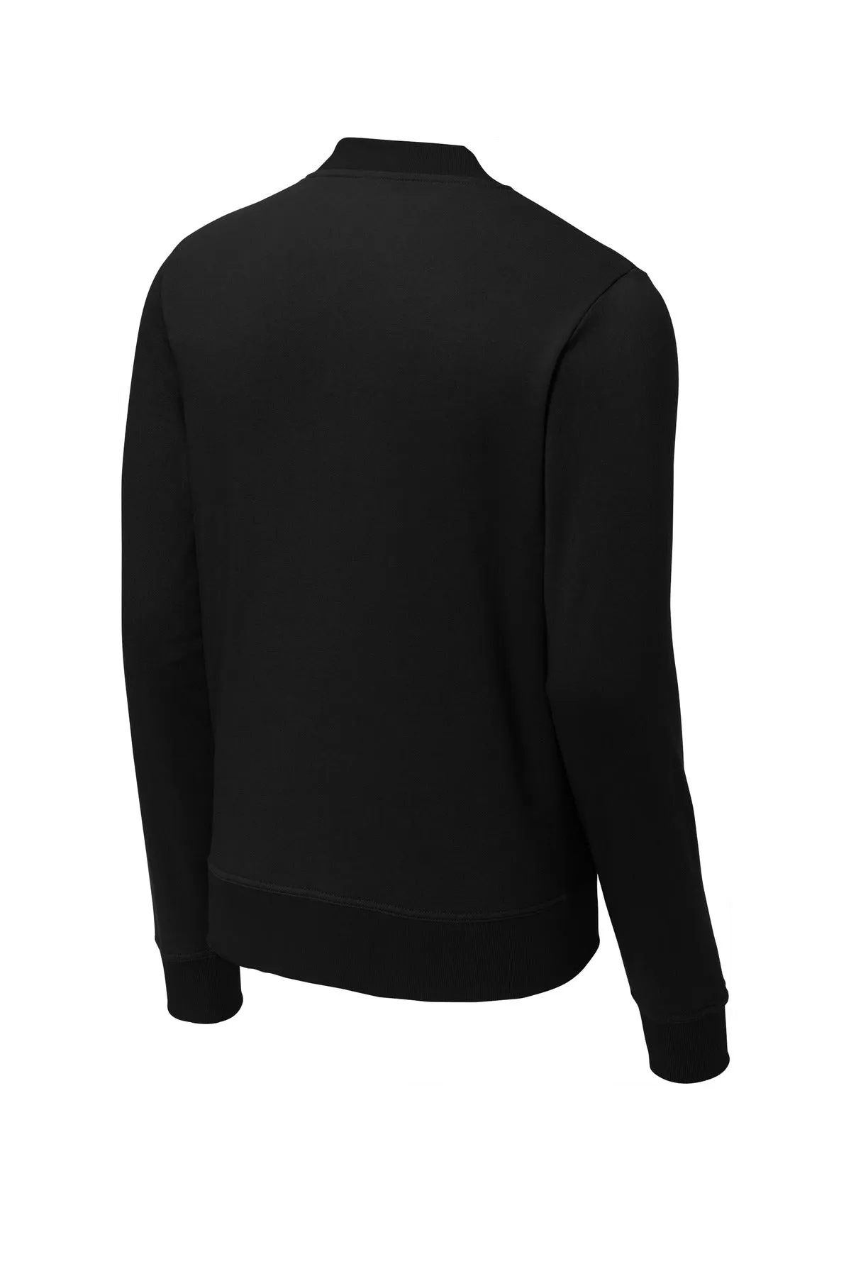 Sport-Tek  Lightweight French Terry Bomber. ST274 Black