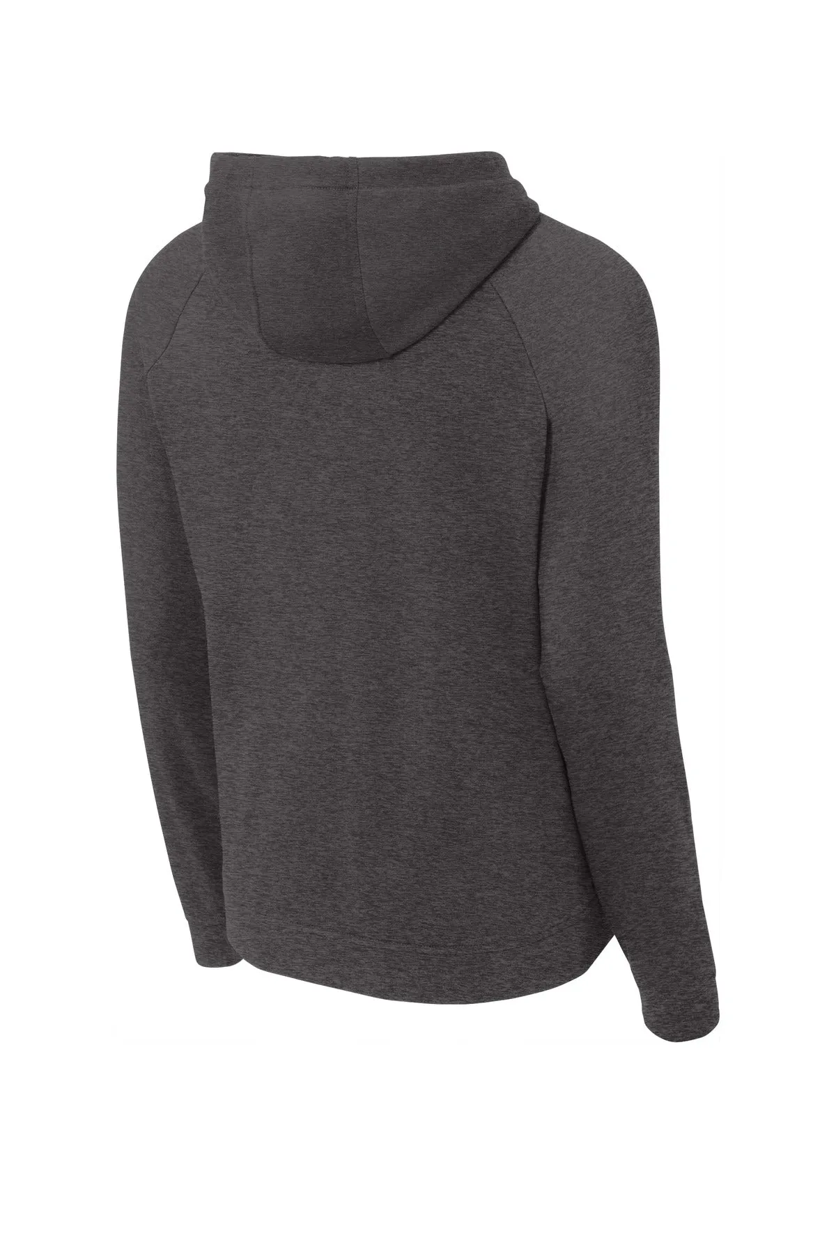 Sport-Tek  Lightweight French Terry Pullover Hoodie. ST272 Heather Black