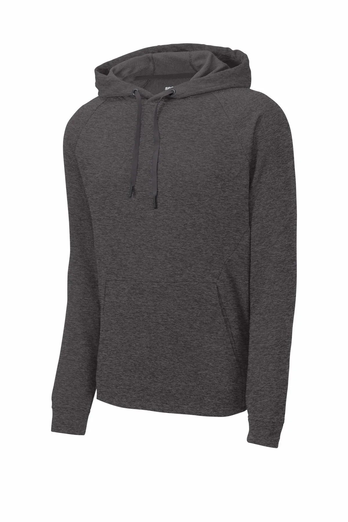 Sport-Tek  Lightweight French Terry Pullover Hoodie. ST272 Heather Black