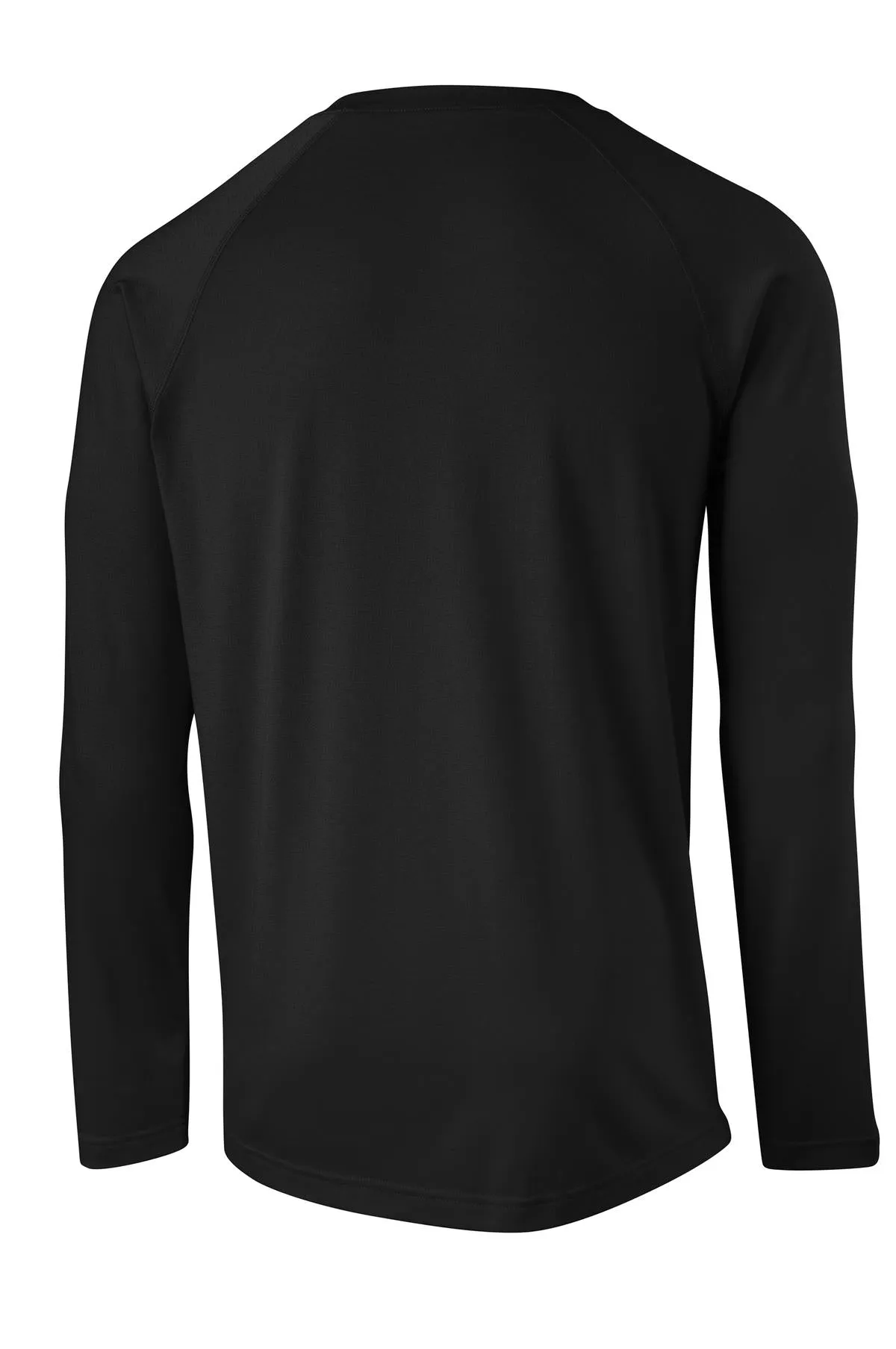 Sport-Tek  Long Sleeve Ultimate Performance Crew. ST700LS Black