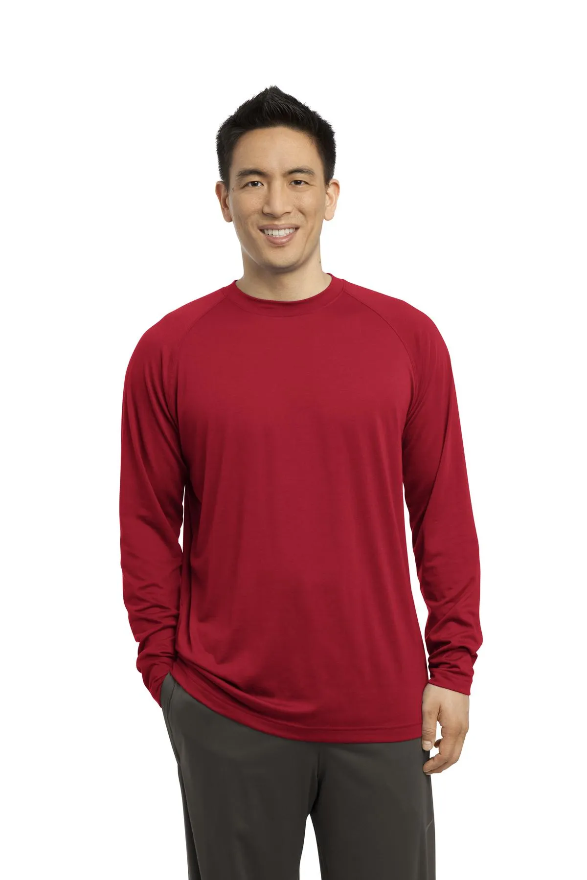 Sport-Tek¨  Long Sleeve Ultimate Performance Crew. ST700LS
