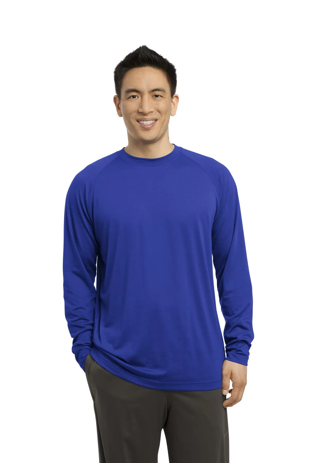Sport-Tek¨  Long Sleeve Ultimate Performance Crew. ST700LS