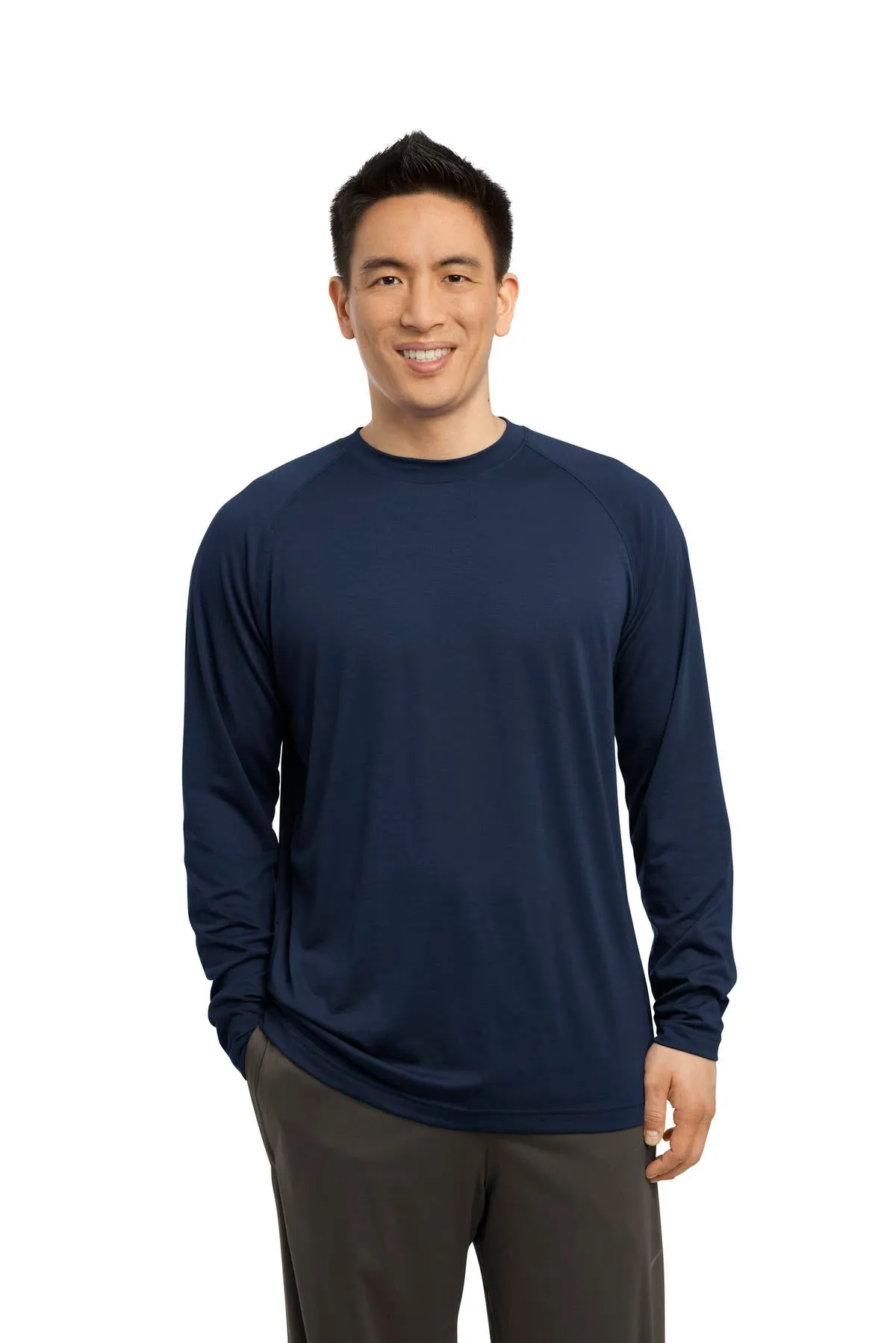 Sport-Tek¨  Long Sleeve Ultimate Performance Crew. ST700LS
