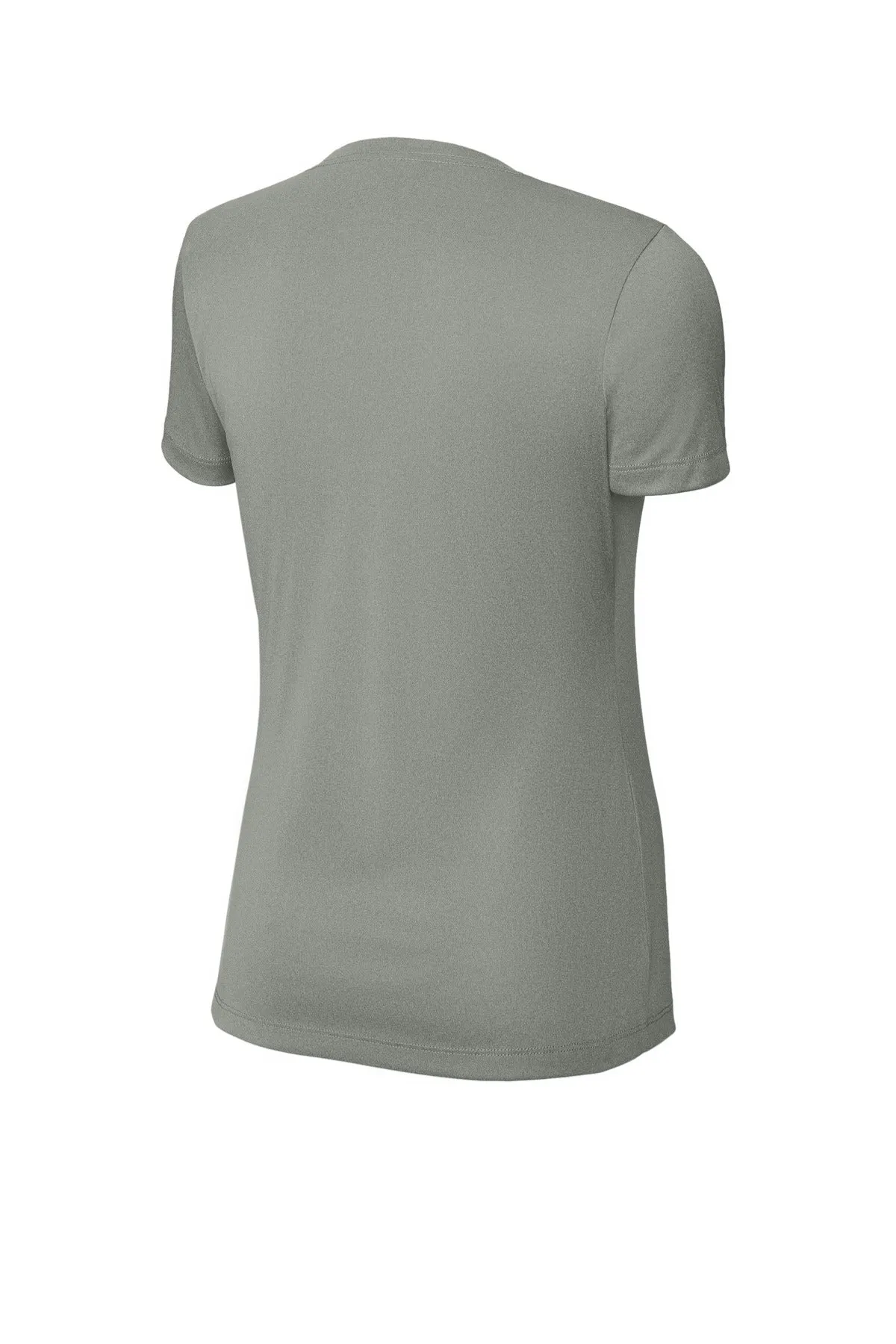 Sport-Tek Women's PosiCharge Competitor Tee. LST350 Grey Concrete Heather