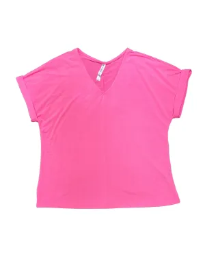 Spring Tops-Neon Pink