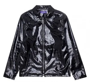 STAMP EMBOSSED VINYL WORK JACKET