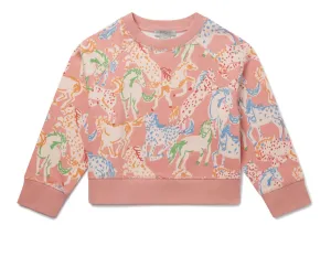 Stella McCartney Kids Horse Print Sweatshirt