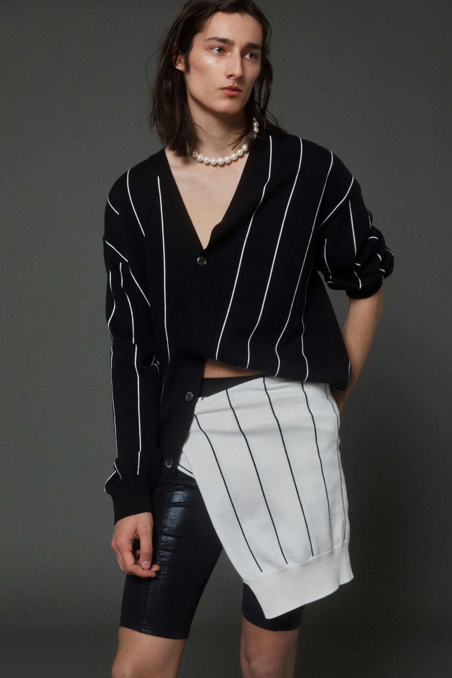 Striped Cardigan