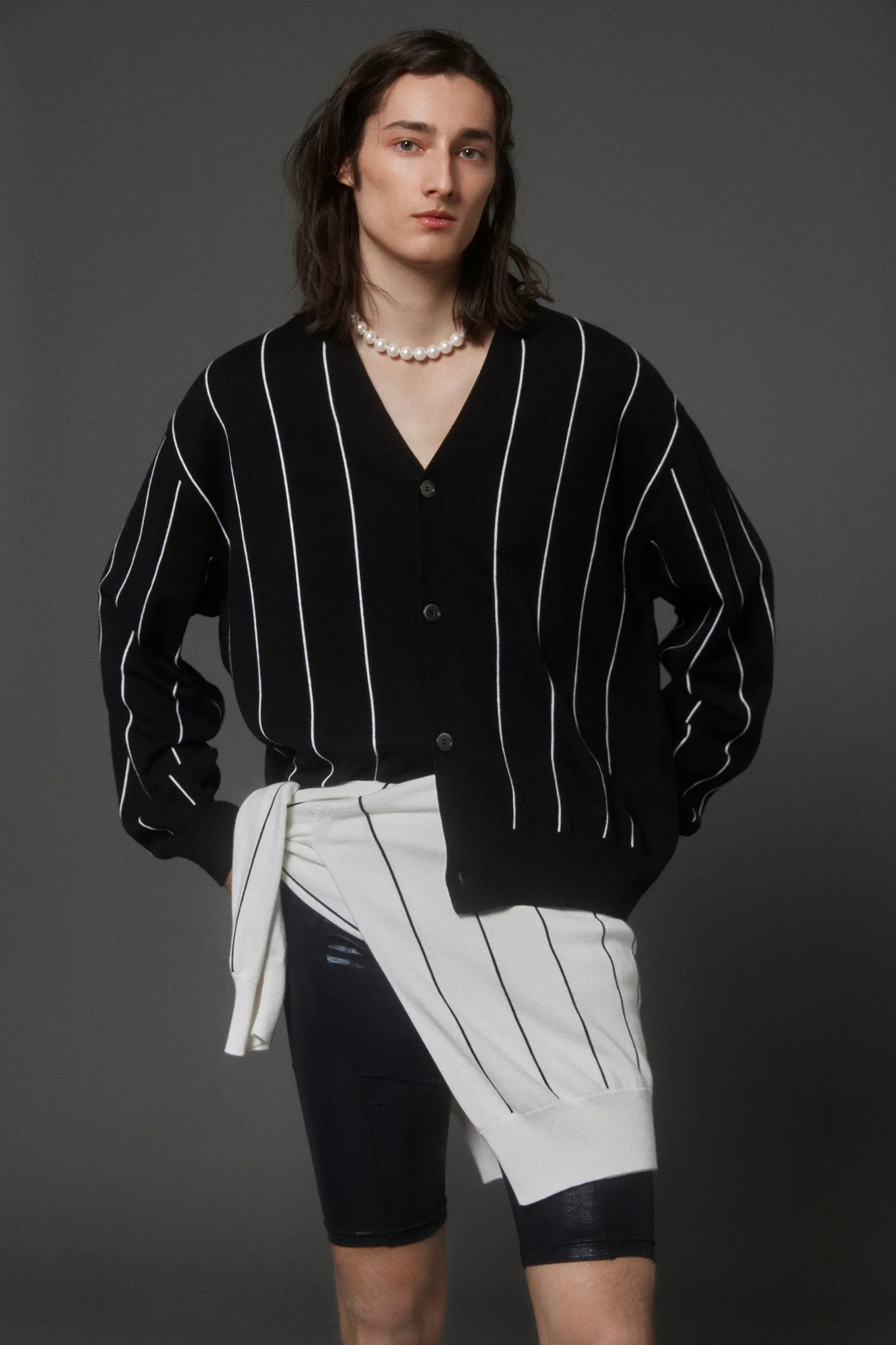 Striped Cardigan