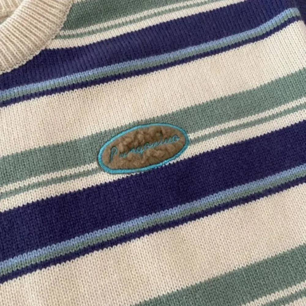 Striped Crew Neck Sweater