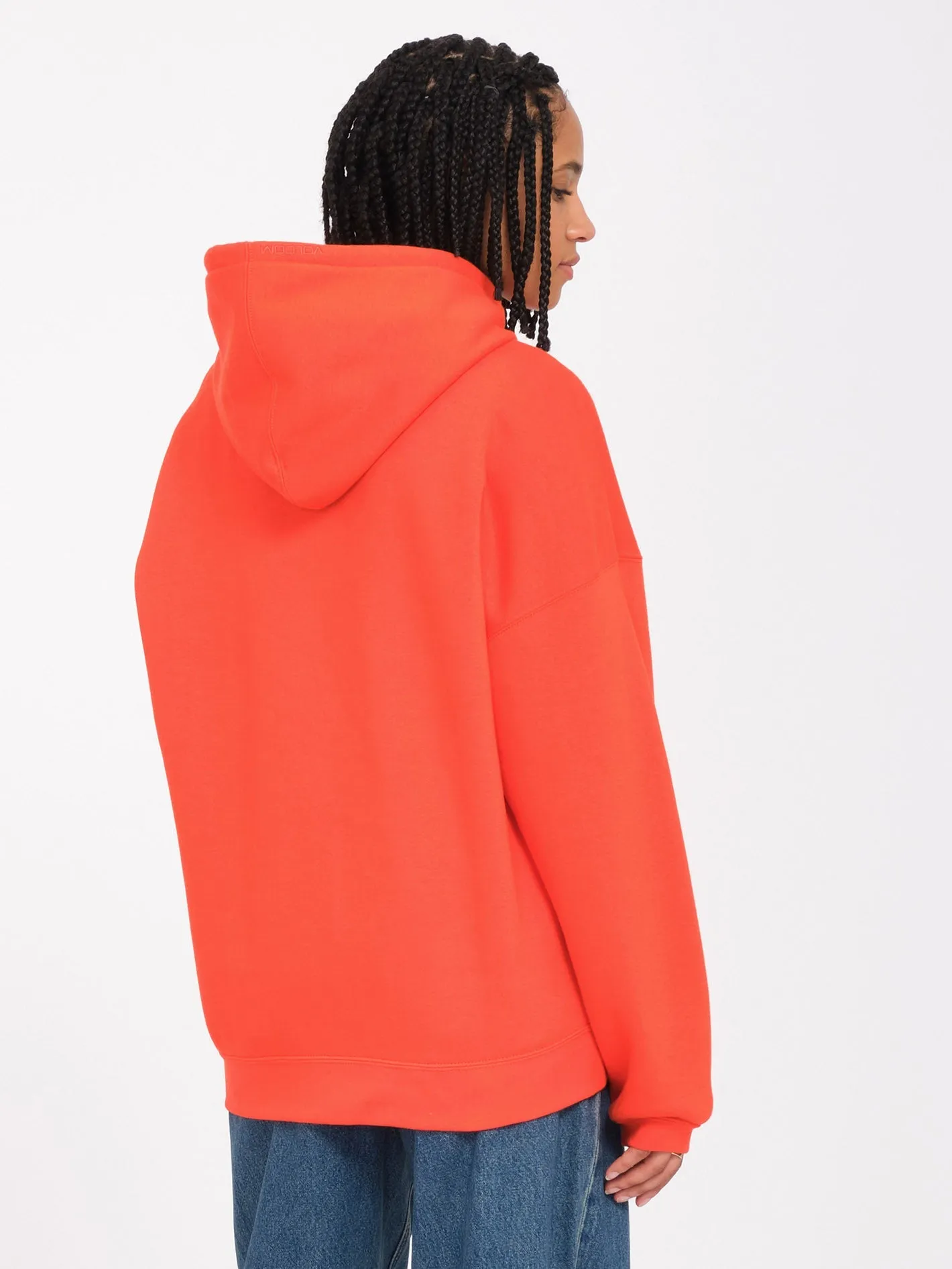 Sweat à capuche Stone Heart Up - BRIGHT RED