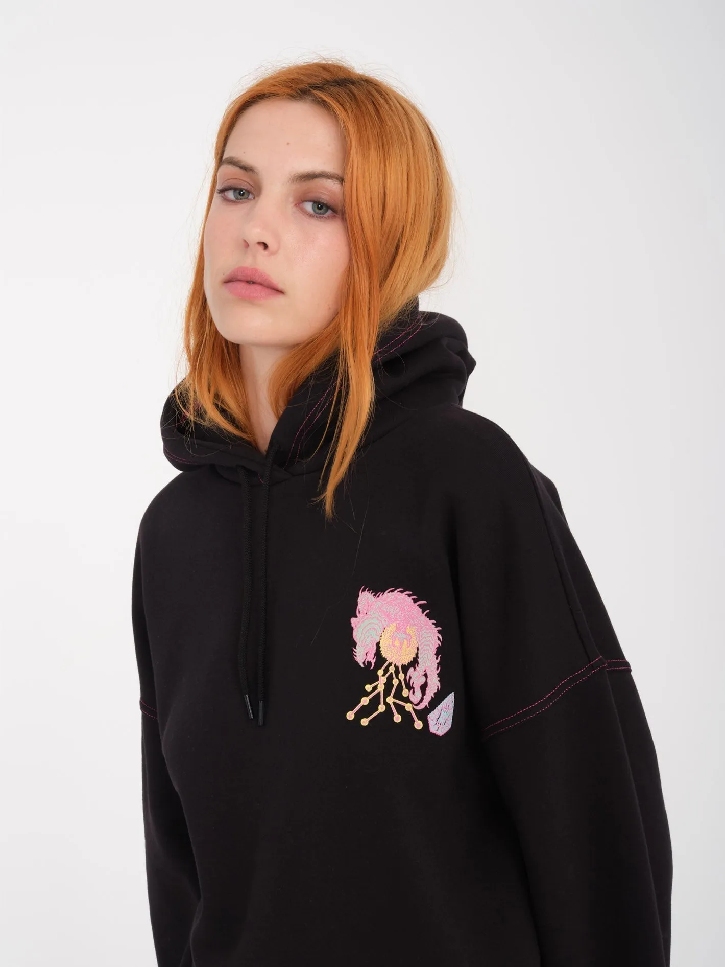 Sweat à capuche Tetsunori - BLACK