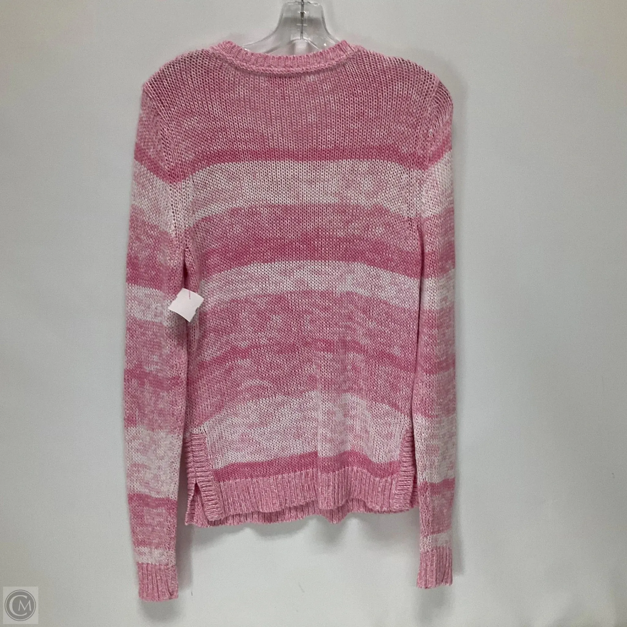 Sweater Cardigan Designer By Lilly Pulitzer In Pink, Size: L