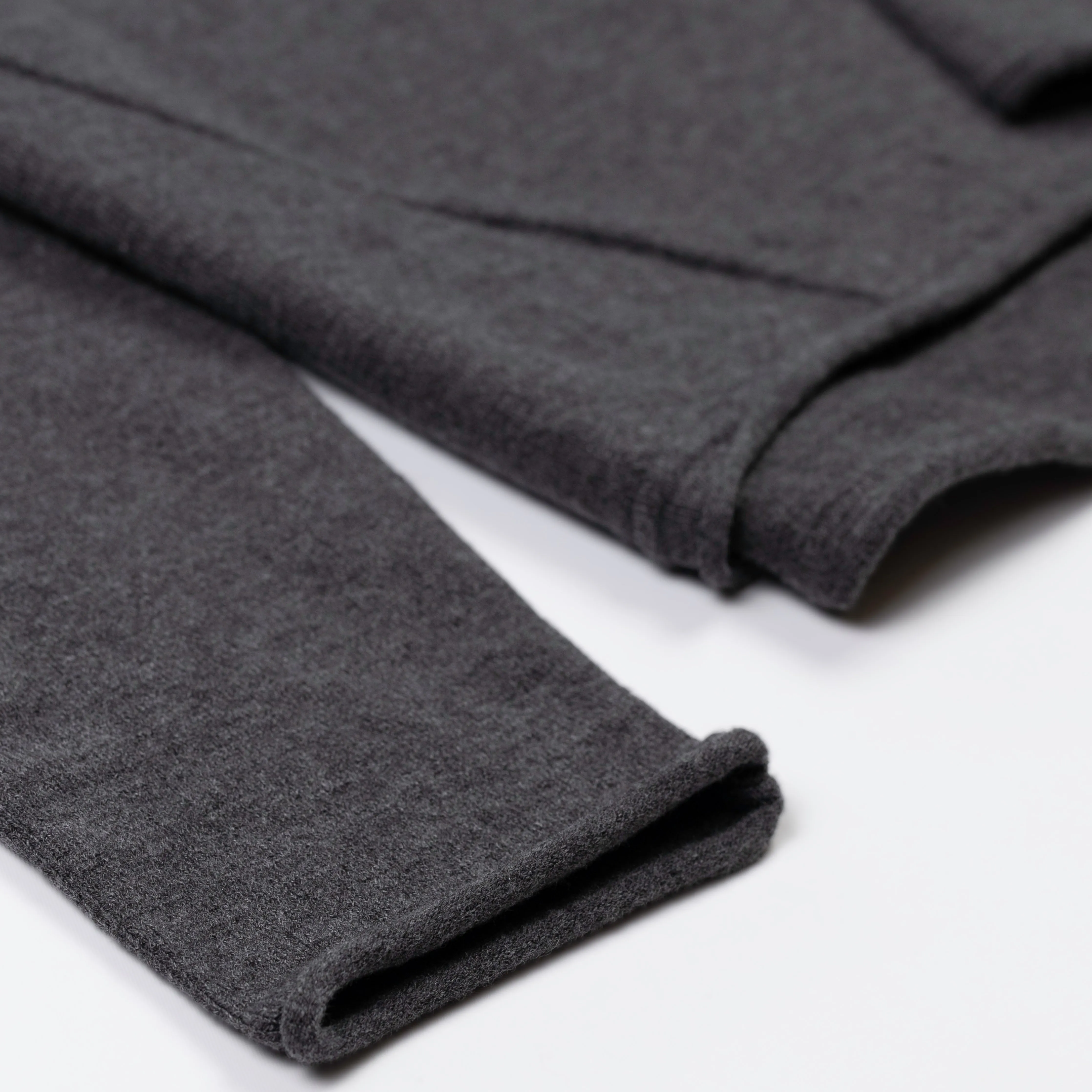 Sweater Knit Pullover - Charcoal