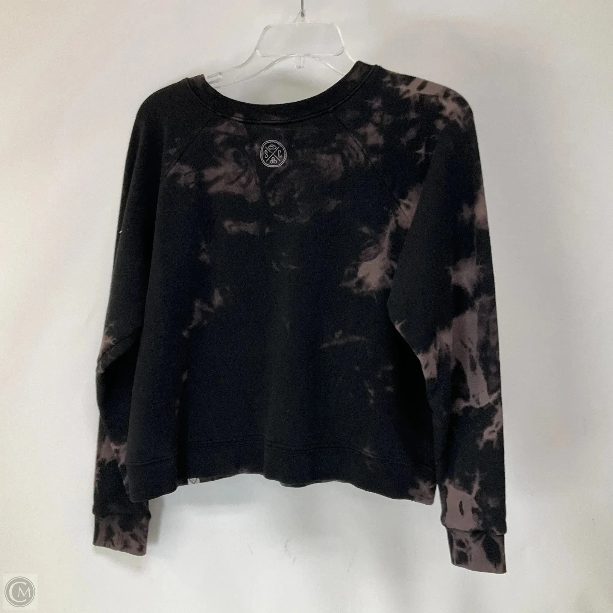 Sweatshirt Crewneck By Cmc In Tie Dye Print, Size: S