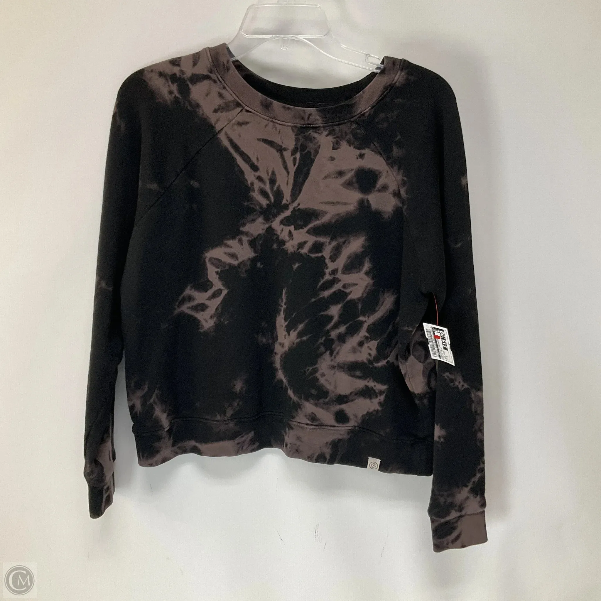 Sweatshirt Crewneck By Cmc In Tie Dye Print, Size: S