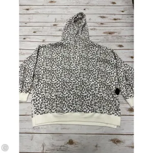Sweatshirt Hoodie By American Eagle In Animal Print, Size: L