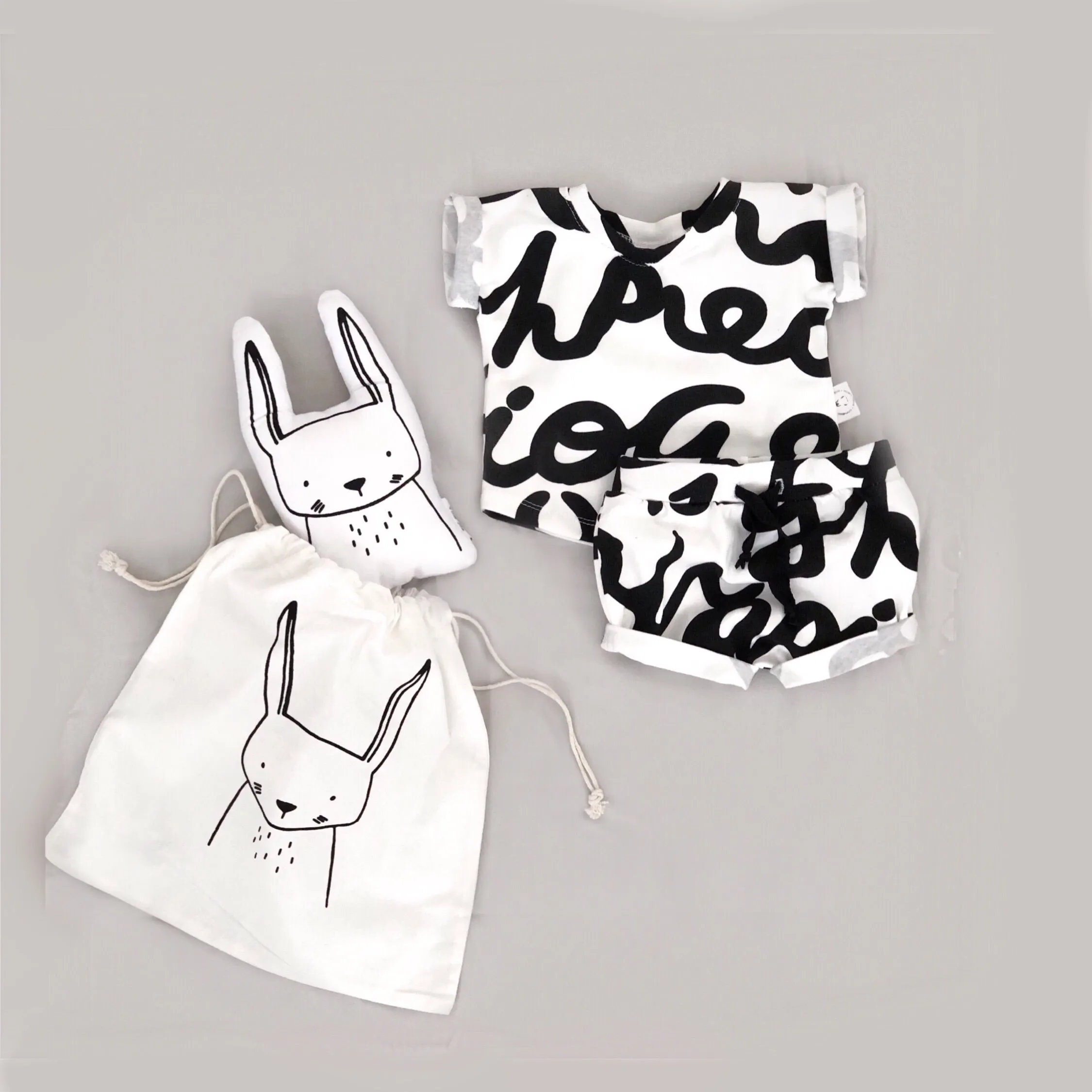 T-shirt With Scribbles
