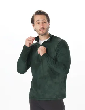 Tahoe 1/4 Zip: Forest Stone Dye